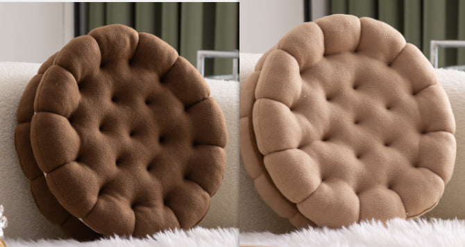 Sandwich Biscuit Pillow Creative Cute Sofa Cushion