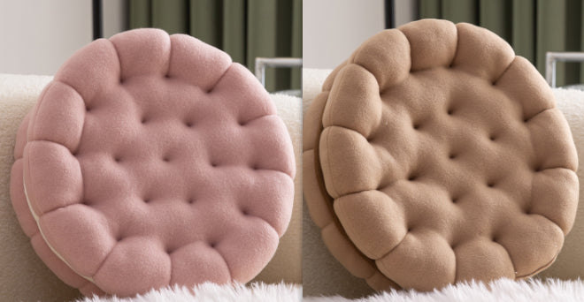 Sandwich Biscuit Pillow Creative Cute Sofa Cushion