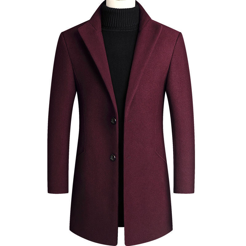 Men'S Woolen Coat Coat
