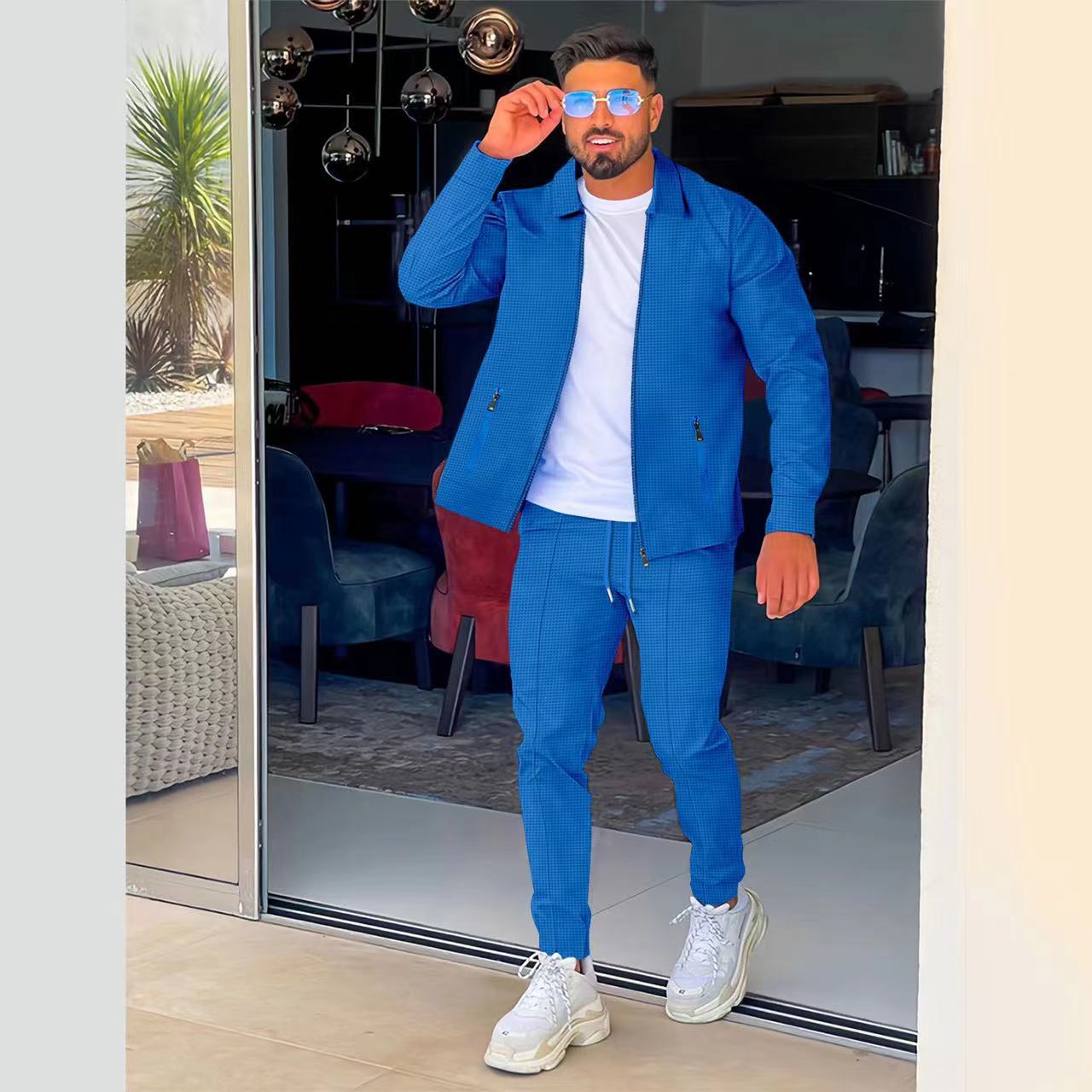 Men'S Waffle Suit