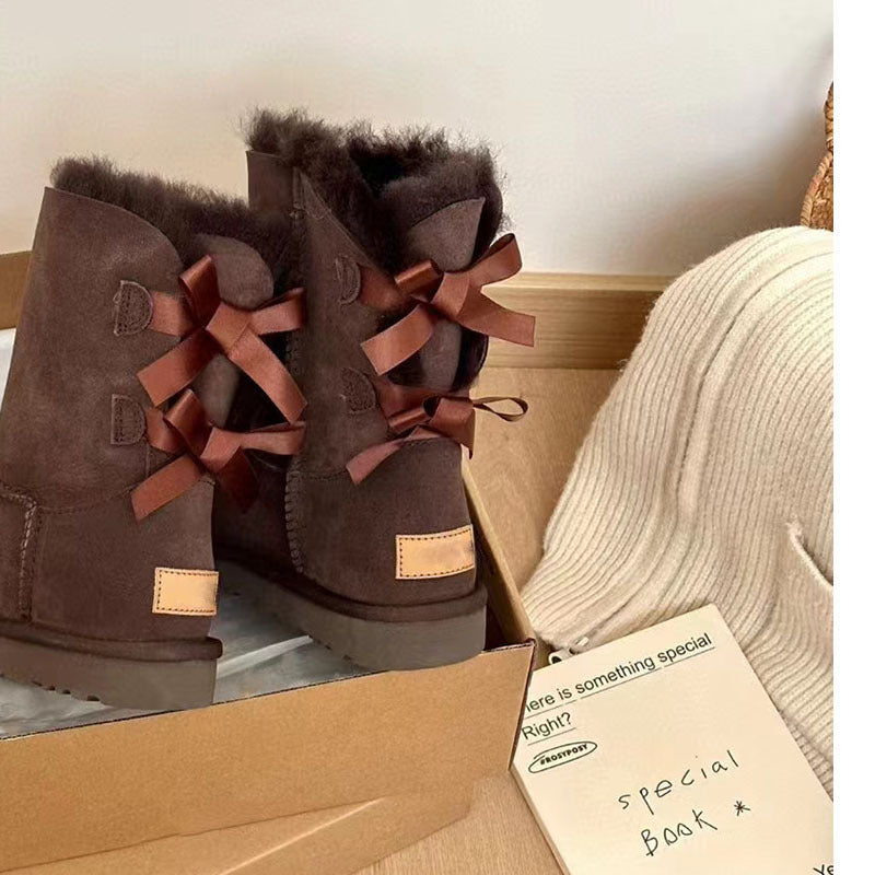 Women'S Cotton Shoes Plus Velvet Thickening