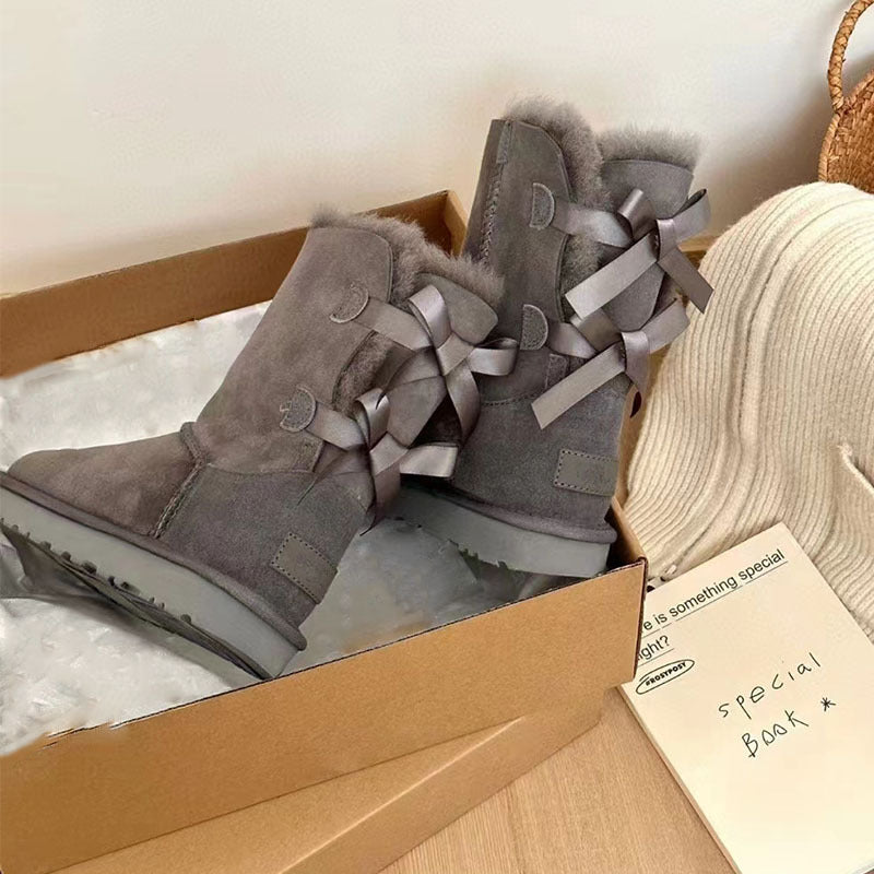 Women'S Cotton Shoes Plus Velvet Thickening