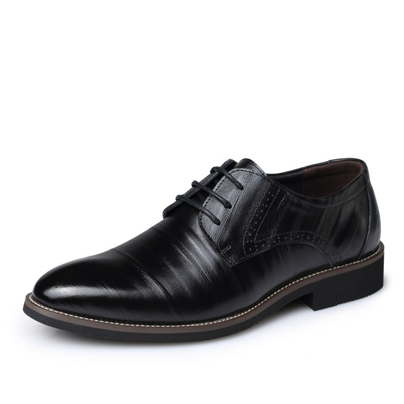 Men'S Business Shoes Large Size Leather Shoes